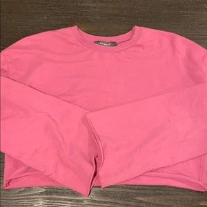 Long sleeve crop top